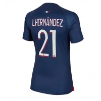 Paris Saint-Germain Lucas Hernandez #21 Hjemmebanetrøje Dame 2023-24 Kortærmet